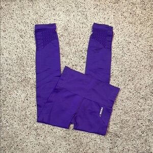 Gymshark Dark Purple Energy‎ Seamless Legging Size Small